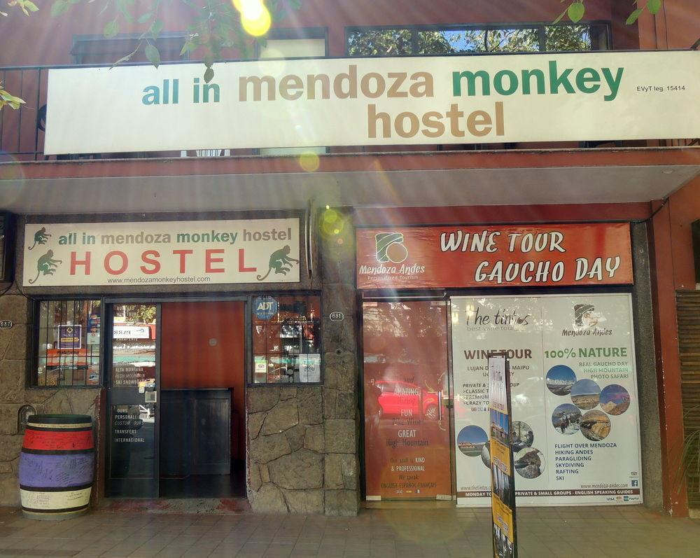 All In Mendoza Monkey Hostel Esterno foto